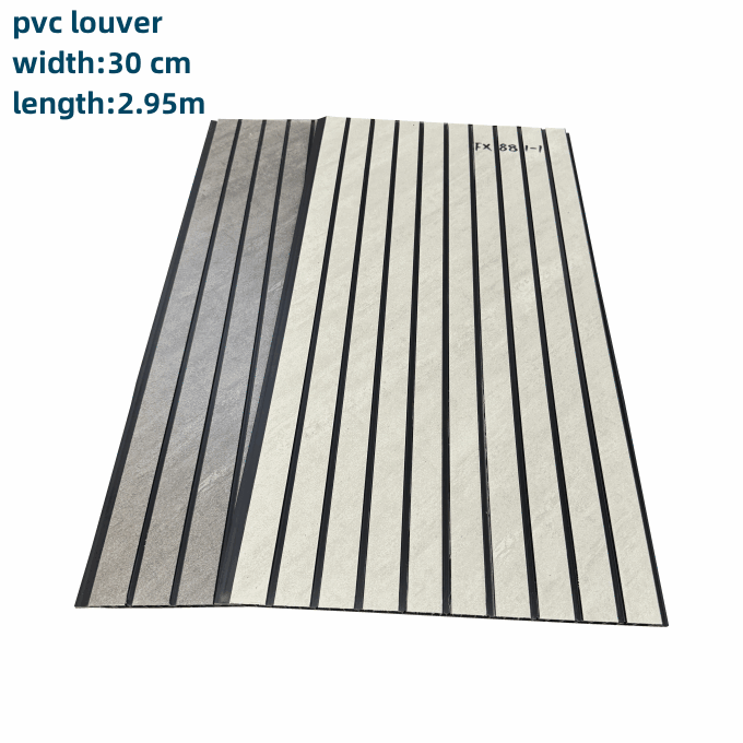 Painéil PVC louvered